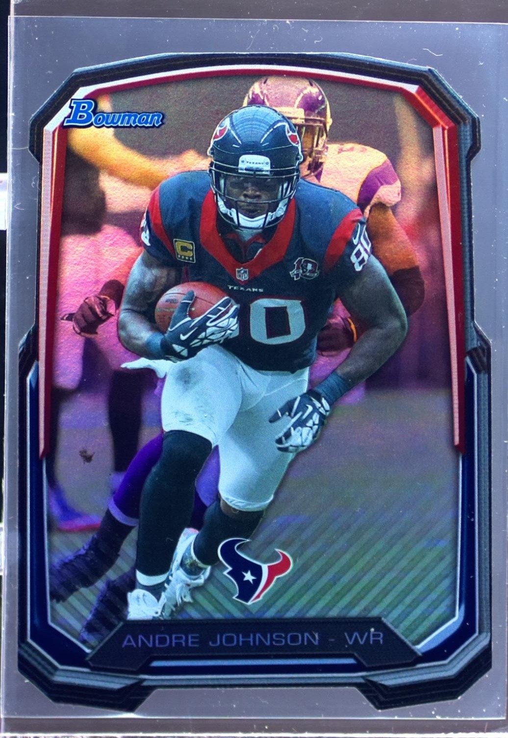 2013 Bowman Andre Johnson #BDC-AJ Texans Die Cut