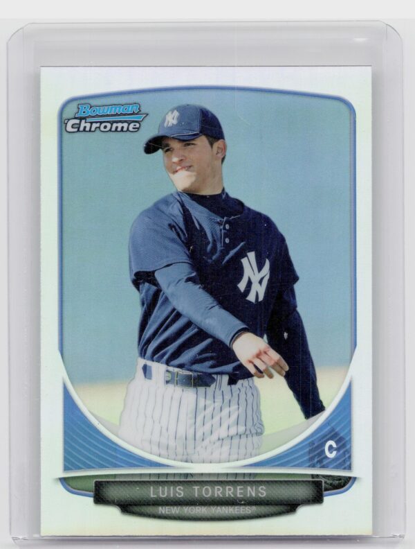 2013 Bowman Chrome Luis Torrens #BCP214 Yankees Prospects Refractors