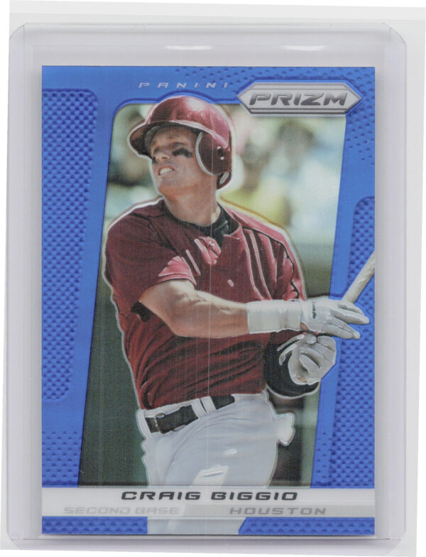 2013 Panini Prizm Craig Biggio Prizms Blue #181 Astros