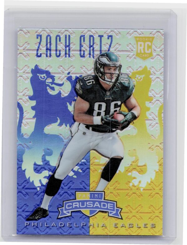 2013 Panini Rookies & Stars Zach Ertz #40 Eagles Rookie Crusade
