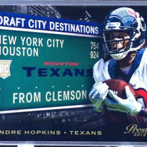 2013 Prestige DeAndre Hopkins #3 Texans Draft City Destination