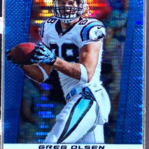 2013 Prizm Greg Olsen Prizms Blue Pulsar #138 Panthers