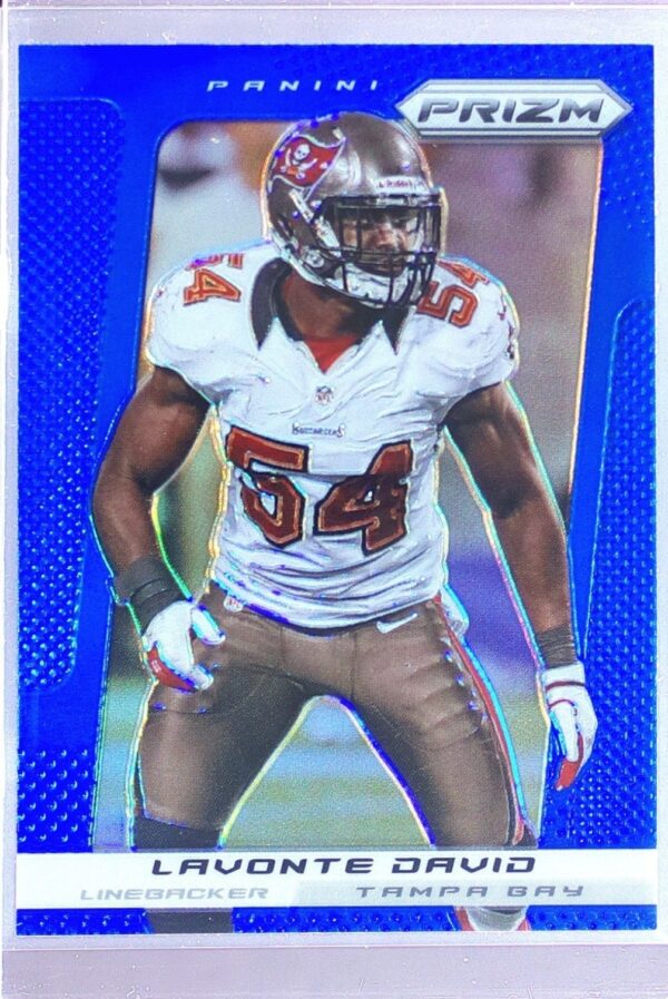 2013 Prizm Lavonte David Prizms Blue #151 Buccaneers