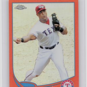 2013 Topps Chrome Adrian Beltre Orange Refractors #122 Rangers