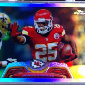 2013 Topps Chrome Jamaal Charles Refractors #192 Chiefs