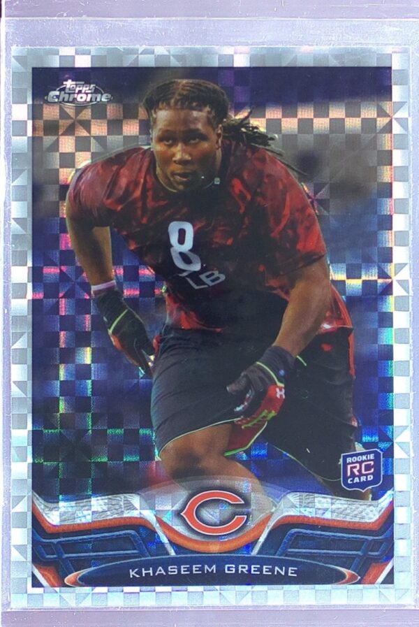 2013 Topps Chrome Khaseem Greene Xfractors RC #112 Bears