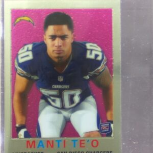 2013 Topps Chrome Manti Te'o RC #28 Chargers 1959 Minis
