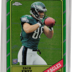 2013 Topps Chrome Zach Ertz #6 Eagles 1986