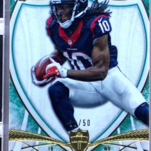 2013 Topps Supreme DeAndre Hopkins Green /50 #23 Texans