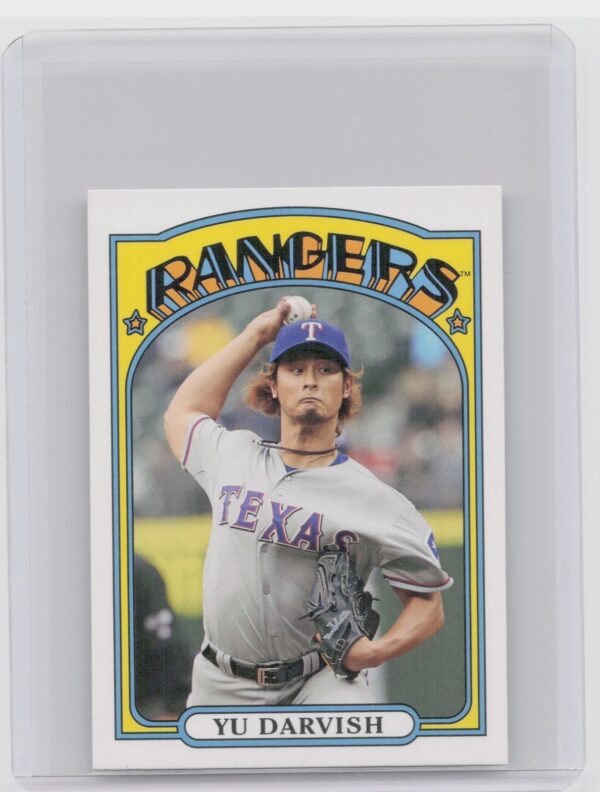 2013 Topps Yu Darvish #TM-39 Rangers 1972 Topps Minis