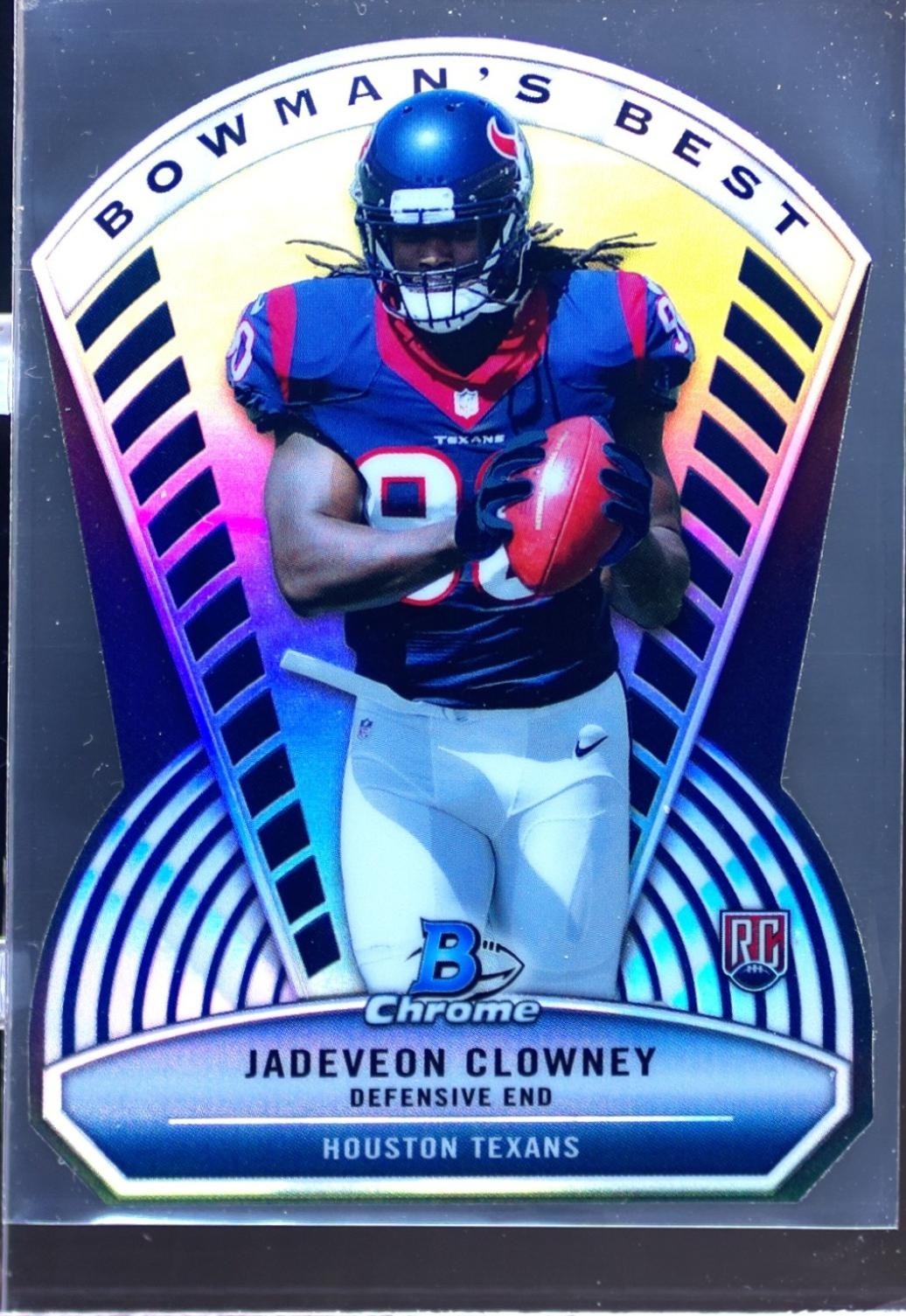 2014 Bowman Chrome Jadeveon Clowney RC #BB-JC Texans Bowman’s Best Die Cuts