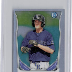 2014 Bowman David Dahl #BM-CRO3 Rockies Chrome Bowman Scout Top 5 Mini Refractor