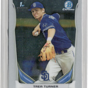 2014 Bowman Draft Trea Turner Chrome #CDP10 Padres