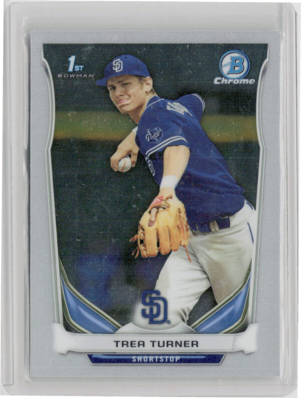 2014 Bowman Draft Trea Turner Chrome #CDP10 Padres