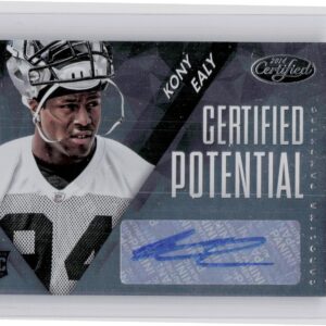 2014 Certified Kony Ealy Auto /399 #P-KE Panthers Potential Autographs