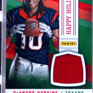 2014 Panini Black Friday DeAndre Hopkins JSY #DH Texans Happy Holidays