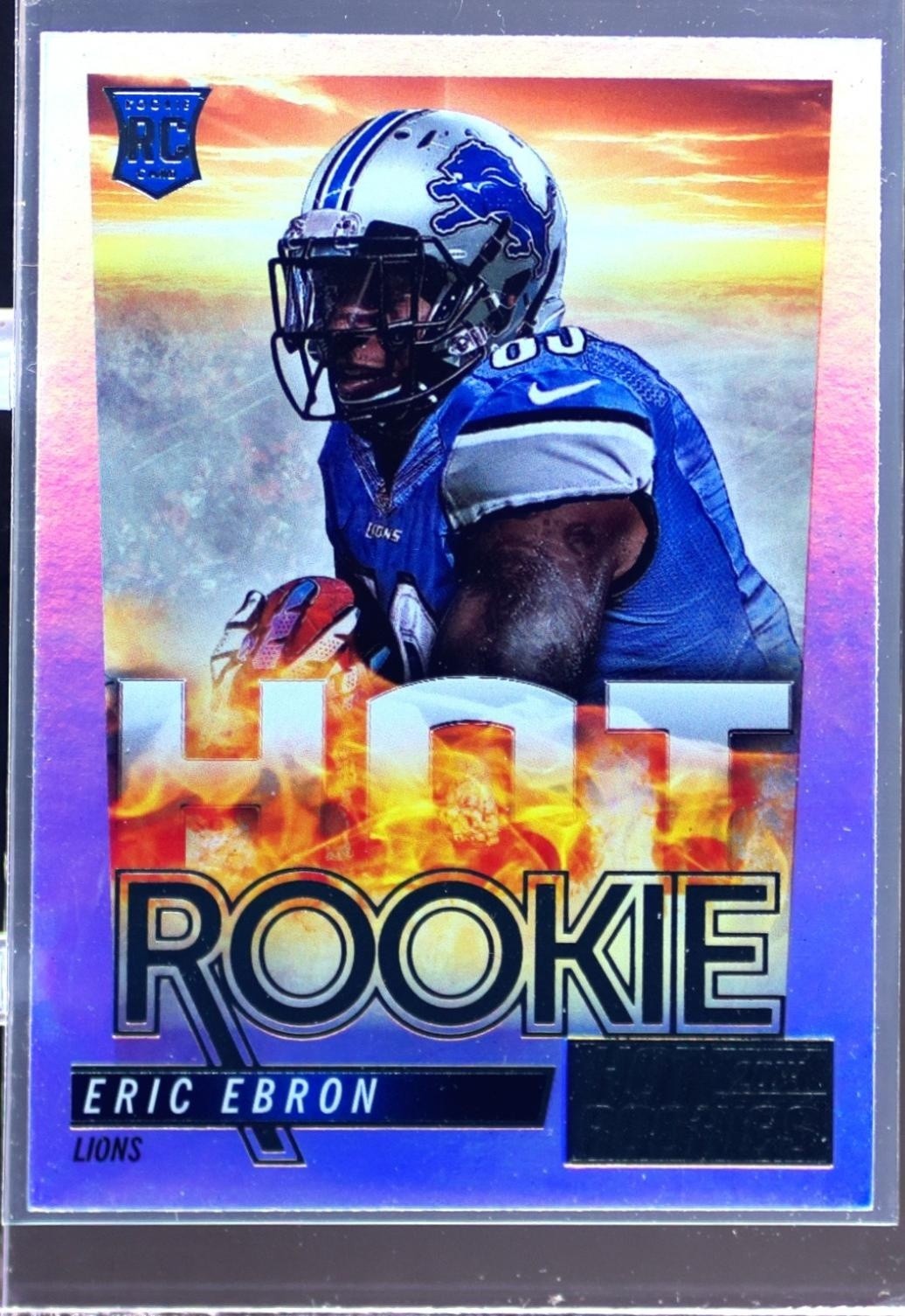 2014 Panini Hot Rookies Eric Ebron RC #HR20 Lions Hot Rookies