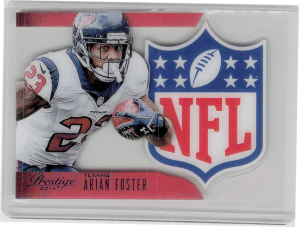 2014 Panini Prestige Arian Foster #6 Texans NFL Shield