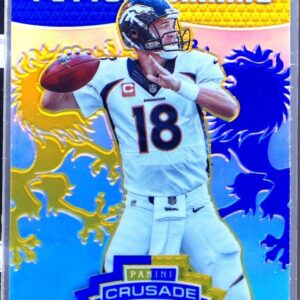 2014 Rookies & Stars Peyton Manning #18 Broncos Crusade Blue
