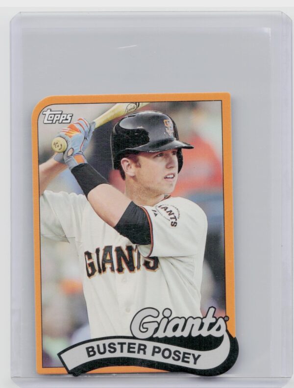 2014 Topps Buster Posey #TM-42 Giants 1989 Topps Die Cut Minis