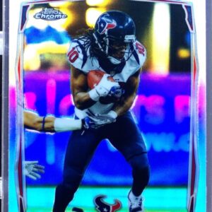 2014 Topps Chrome DeAndre Hopkins Refractor #40 Texans