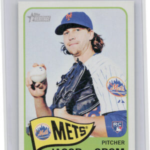2014 Topps Heritage Jacob deGrom RC #H549 Mets