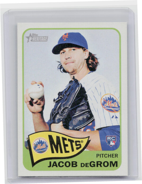 2014 Topps Heritage Jacob deGrom RC #H549 Mets