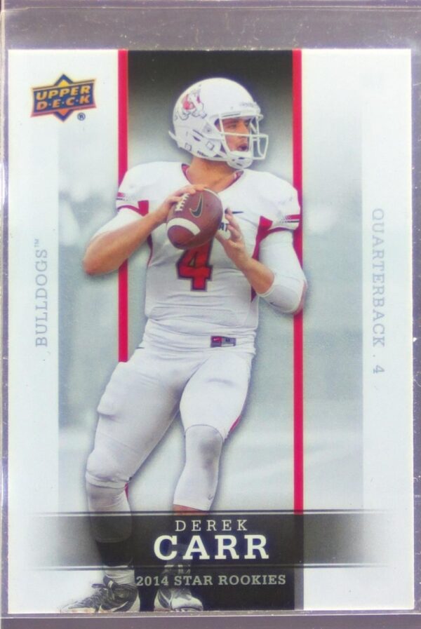 2014 Upper Deck Star Rookies Derek Carr RC #10 Bulldogs