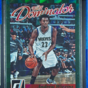 2015-16 Donruss Andrew Wiggins SN999 #14 Timberwolves Elite Dominator Veterans
