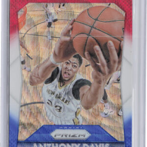 2015-16 Panini Prizm Anthony Davis Red, White & Blue Prizms #55 Pelicans