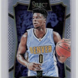 2015-16 Panini Select Emmanuel Mudiay #63 Nuggets