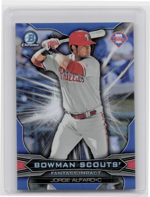 2015 Bowman Draft Jorge Alfaro #BSI-JA Phillies Bowman Scouts' Fantasy Impacts