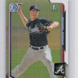 2015 Bowman Draft Michael Soroka Chrome #181 Braves