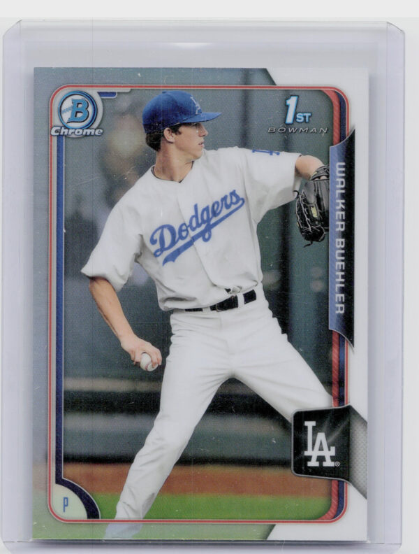 2015 Bowman Draft Walker Buehler #46 Dodgers