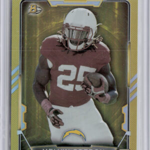 2015 Bowman Melvin Gordon Rookies Gold SN399 #29 Chargers