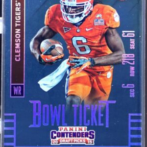 2015 Contenders Draft Picks DeAndre Hopkins Bowl Ticket /99 #29 Tigers