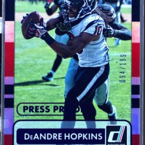 2015 Donruss DeAndre Hopkins Press Proof Purple /199 #94 Texans