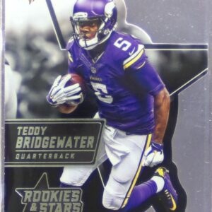 2015 Panini Rookies & Stars Teddy Bridgewater #RSS9 Vikings Stars Die Cuts