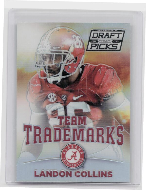 2015 Prizm Collegiate Draft Picks Amari Cooper #1 Tide Team Trademarks