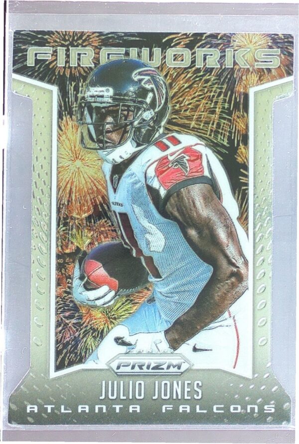 2015 Prizm Julio Jones #F8 Falcons Fireworks