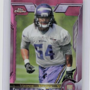 2015 Topps Chrome Eric Kendricks Pink Refractor /399 #181 Vikings