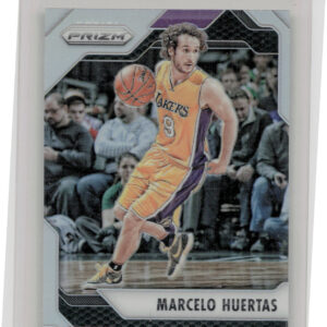 2016-17 Panini Prizm Marcelo Huertas Silver Prizms #139 Lakers