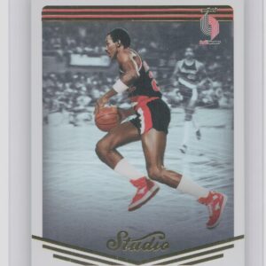2016-17 Panini Studio Clyde Drexler #57 Blazers