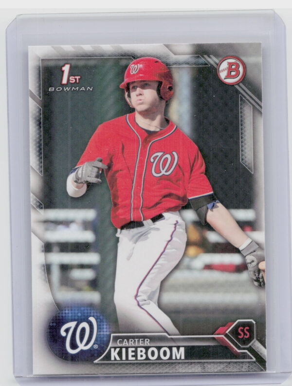 2016 Bowman Draft Carter Kieboom #BD-16 Nationals