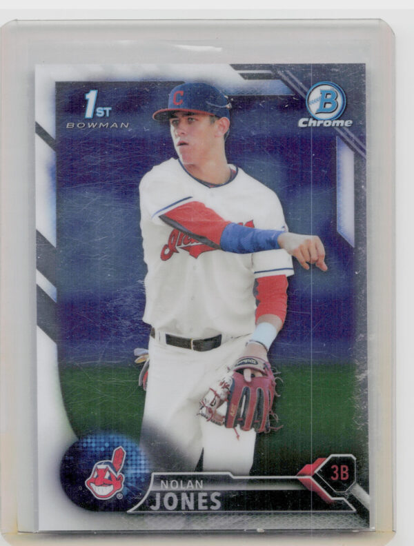 2016 Bowman Draft Nolan Jones Chrome #BDC-32 Indians