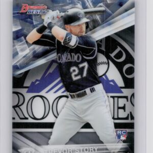 2016 Bowman's Best Trevor Story #12 Rockies