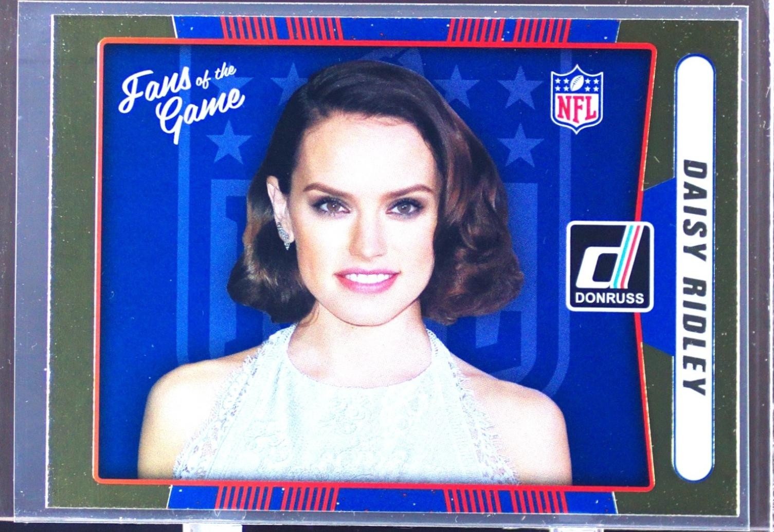 2016 Donruss Daisy Ridley #1 Fans Of The Game