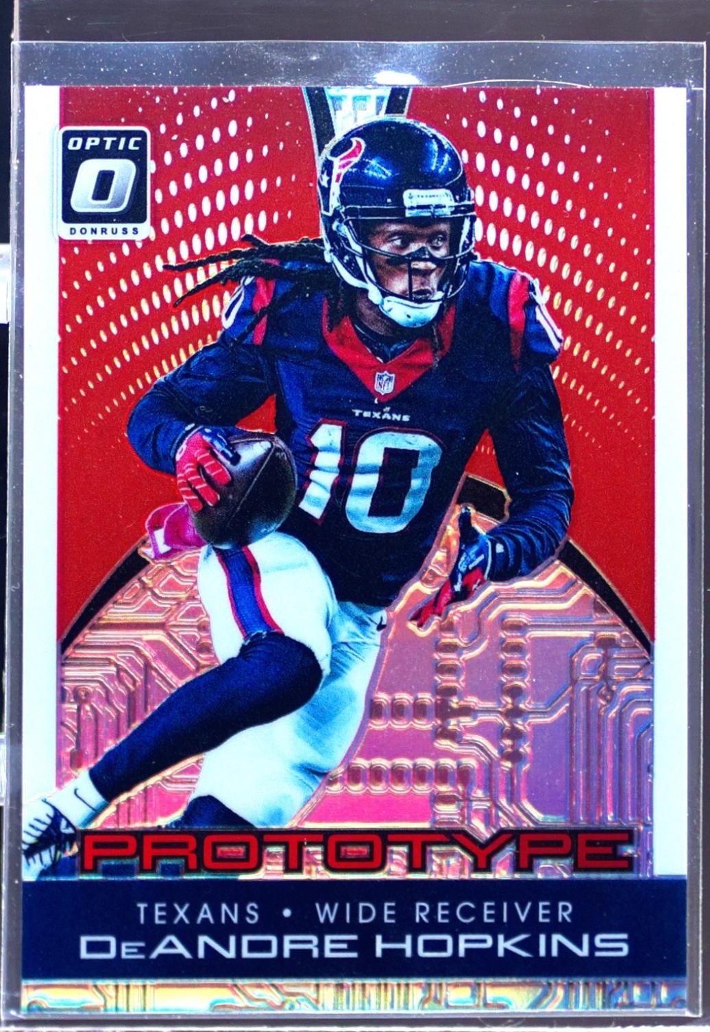 2016 Donruss Optic DeAndre Hopkins /99 #7 Texans Prototypes Red