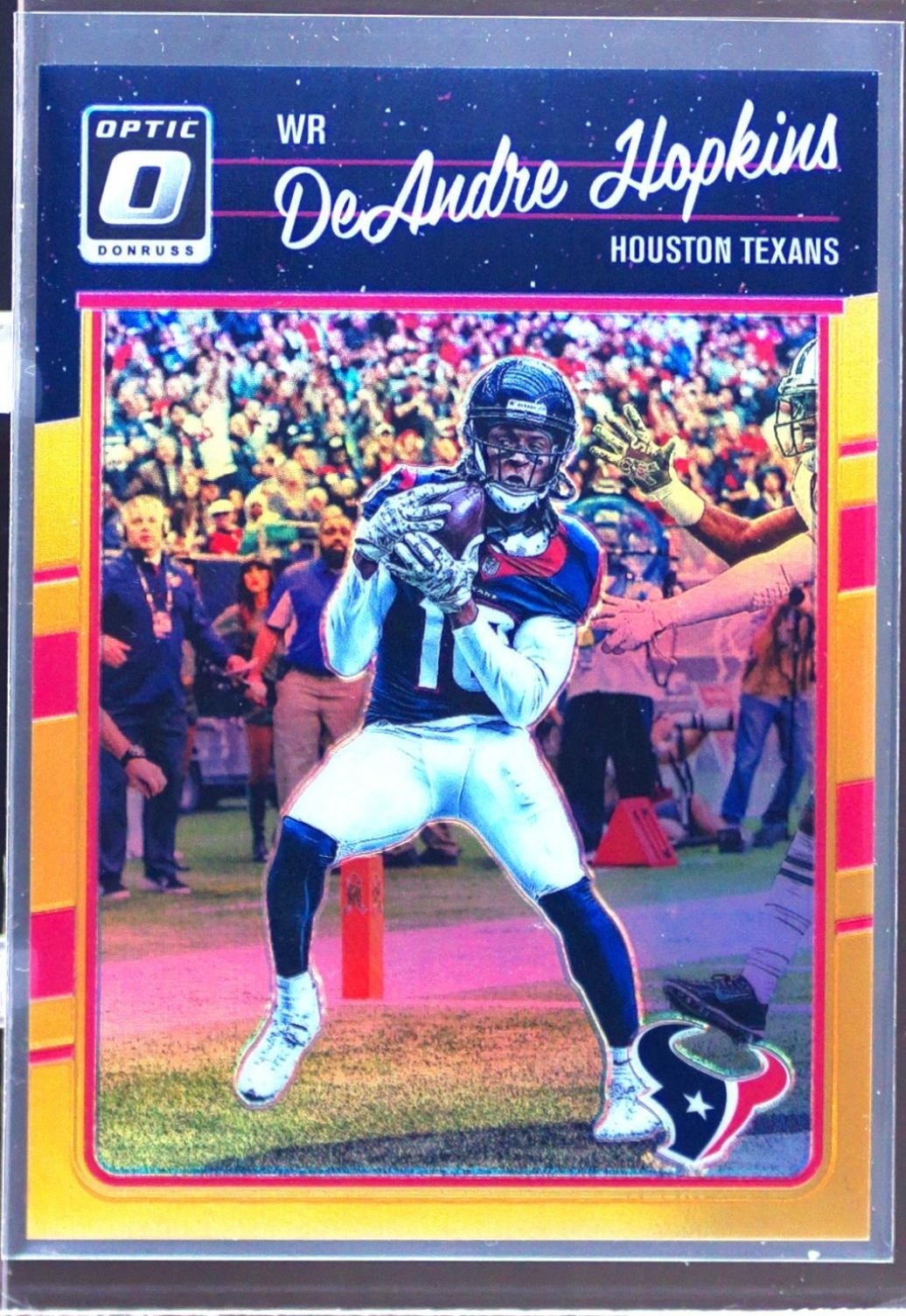 2016 Donruss Optic DeAndre Hopkins Orange /199 #41 Texans
