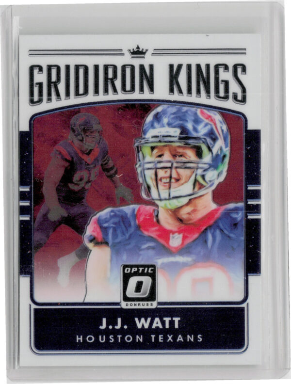 2016 Donruss Optic J.J. Watt #30 Texans Gridiron Kings